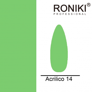 Acrilico de color 14, 10g, RONIKI Profesional