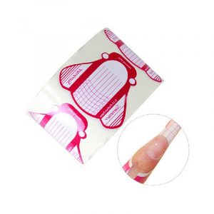 Molde extension uñas esculpidas mosca, 500pcs.