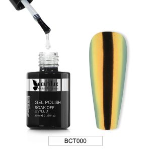 Crystal Top Coat HEMA & TPO Free especial para polvo efecto espejo BCT000 10ml, Beautilux