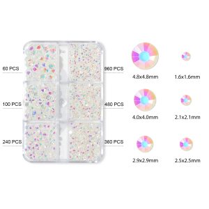 Piedras para decoración caja de 6 tamaños RF-03, Beautilux