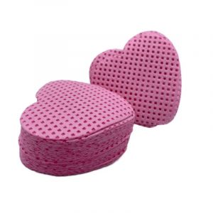 Toallitas sin pelusa forma de Corazon 100uds., Amatix