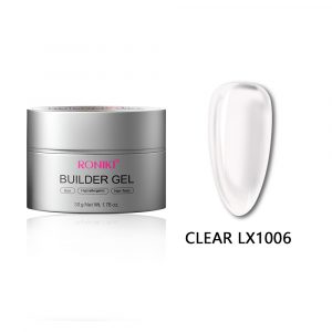HEMA & TPO Free RONIKI Builder Gel LX1006(CLEAR) ,30g