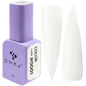 Esmalte semipermanente #0001 Blanco milky, 12ml DNKa™