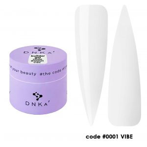 Builder Gel #0001 Vibe 15ml, Transparente/Clear DNKa™