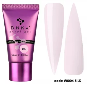 Аcryl Gel #0004 Silk (tube), 30 ml DNKa'