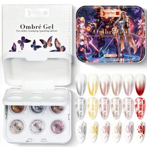 Set de Geles Nail Art 6 Colores | Decoración de Uñas, BOG-1924 Beautilux