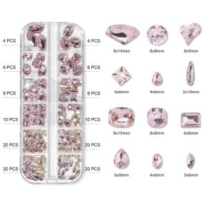 Piedras para decoración caja de 12 formas RP-02, Beautilux